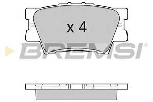 Гальмівні колодки зад. Toyota RAV4 06- (akebono)