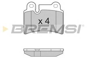 Гальмівні колодки зад. VW Touareg 02-10 (brembo)