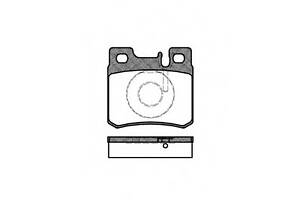 Гальмівні колодки зад. W124/202/210 -96 (ATE)