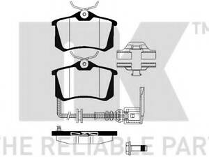 Тормозные колодки задн. Audi A1/A3/A4 1.2-2.0 10-