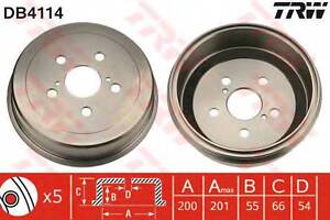 Тормозной барабан TOYOTA CamryCarinaCelica R 82-93 TRW DB4114 на TOYOTA CARINA Mk II (_T17_)