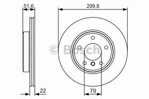 Гальмівний диск BOSCH 0986479S32 на BMW 3 купе (E46)