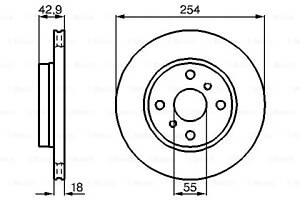 Тормозной диск BOSCH 986478585