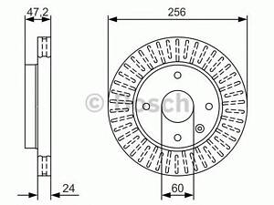 Гальмівний диск BOSCH 0986479A54 на CHEVROLET COBALT