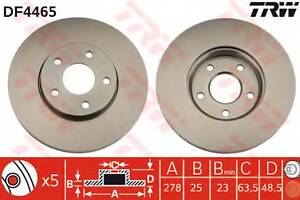 Гальмівний диск Focus/Focus C-Max/S40