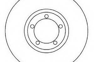 Гальмівний диск Ford Transit Unspec. Ford Tourneo Ford Transit 130 FEBI BILSTEIN 5647 на FORD TRANSIT автобус (E_ _)