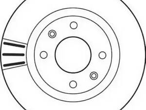 Гальмівний диск JURID 562128JC LV (set)