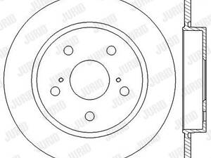 Гальмівний диск JURID 562599JC LV (set)