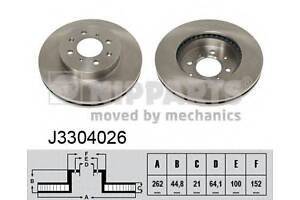 Гальмівний диск NIPPARTS J3304026 на ROVER CABRIOLET (XW)