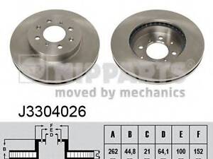 Гальмівний диск NIPPARTS J3304026 на ROVER CABRIOLET (XW)