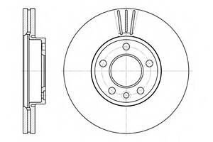 Гальмівний диск перед. Touareg/Transporter (03-21)