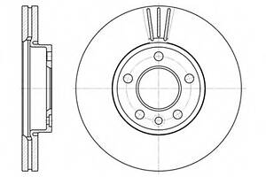 Гальмівний диск перед. Touareg/Transporter (03-21)