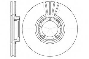 Гальмівний диск перед. Transit (94-02)