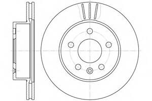Тормозной диск перед. Vito (638) 96-03 (276x22)