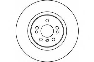 Гальмівний диск перед. W164/W251 05- (PRO)