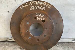 Тормозной диск передний HONDA CIVIC ES 00-05 45251-S5D-A10