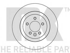 Гальмівний диск передній Land Rover Discoveri/Range Rover Sport 04- 204027