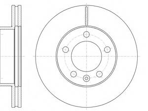 Тормозной диск Renault Master 2,3DCi, 09-