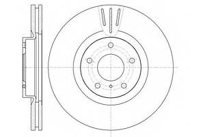 Гальмівний диск ROADHOUSE 6108610 на NISSAN MURANO (Z51)