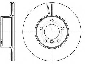 Тормозной диск ROADHOUSE 6119410 на BMW 3 Touring (E91)