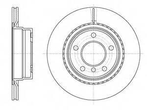 Тормозной диск ROADHOUSE 6123110 на BMW 3 Touring (E91)