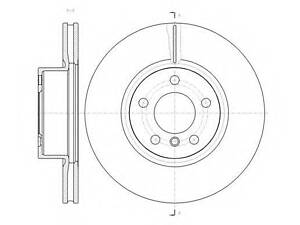 Гальмівний диск ROADHOUSE 6145410 на BMW X3 (F25)