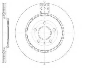 Тормозной диск ROADHOUSE 6149210 на AUDI A7 Sportback (4GA, 4GF)