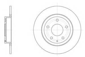 Гальмівний диск ROADHOUSE 6151900 на MAZDA ATENZA седан (GJ, GH)