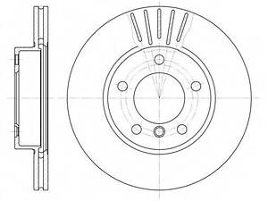 Тормозной диск ROADHOUSE 632410 на BMW 3 седан (E36)