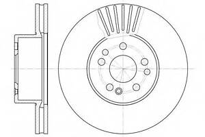 Гальмівний диск ROADHOUSE 635310 на MERCEDES-BENZ S-CLASS седан (W140)