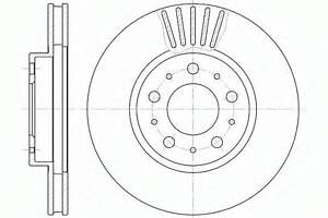 Гальмівний диск ROADHOUSE 641010 на VOLVO 940 седан (944)