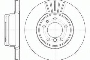 Тормозной диск ROADHOUSE 650910 на BMW 7 седан (E38)