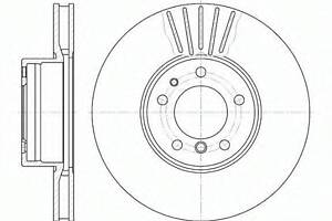 Гальмівний диск ROADHOUSE 651110 на BMW 7 седан (E32)