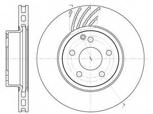 Гальмівний диск ROADHOUSE 667710 на MERCEDES-BENZ E-CLASS седан (W211)