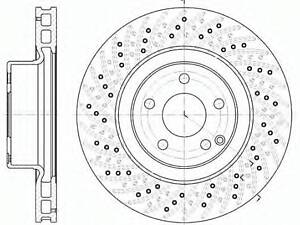 Гальмівний диск ROADHOUSE 678010 на MERCEDES-BENZ S-CLASS седан (W220)