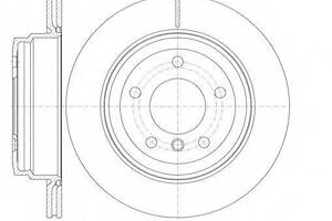 Тормозной диск ROADHOUSE 697710 на BMW 3 Touring (E91)