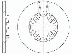 Гальмівний диск ROADHOUSE 648510 на ROVER 600 (RH)