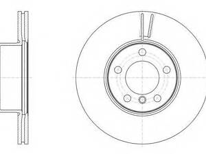 Гальмівний диск ROADHOUSE 6149610 на BMW 1 (F20)
