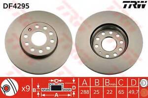 Гальмівний диск df4295