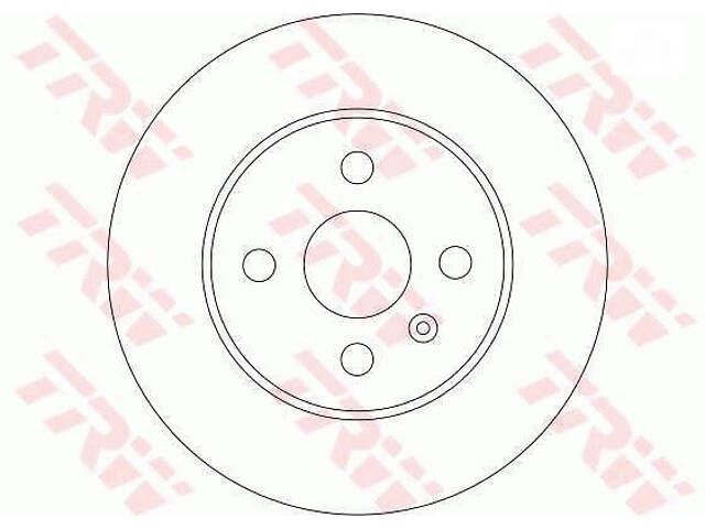 Тормозной диск TRW DF4344