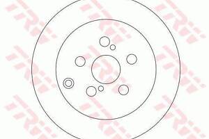 Гальмівний диск TRW DF4417 Toyota Avensis