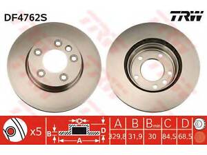 Гальмівний диск TRW DF4762S на VW TOUAREG (7P5)