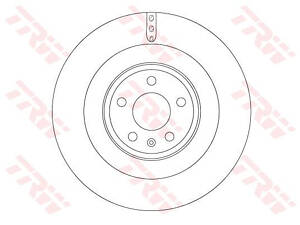 Гальмівний диск TRW DF6343S