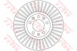 Гальмівний диск TRW DF6419 на PEUGEOT 508