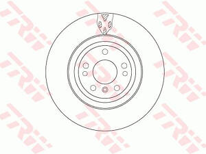 Гальмівний диск TRW DF6833S