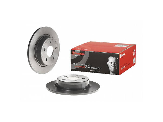 Гальмівний диск задній Ford C-Max 2007-2007 BREMBO 08.B601.11 - Фото 1