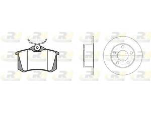 Гальмівний комплект (Диски RH 6123.00 + Колодки RH 2263.05) ROADHOUSE 826300 на VW PASSAT седан (3B2)