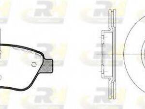 Гальмівний комплект (Диски RH 6189.10 + Колодки RH 2858.01) ROADHOUSE 885800 на FIAT RITMO III (198)