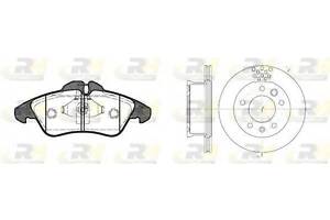 Гальмівний комплект (Диски RH 6461.10 + Колодки RH 2578.00) ROADHOUSE 857801 на MERCEDES-BENZ SPRINTER 2-t автобус (901,