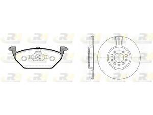 Гальмівний комплект (Диски RH 6544.10 + Колодки RH 2633.20) ROADHOUSE 863306 на VW POLO (6R, 6C)